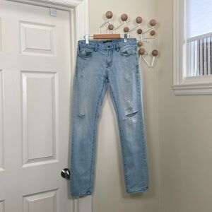 John Varvatos - Bowery Jeans Light Wash Denim Jeans - Blue - 30